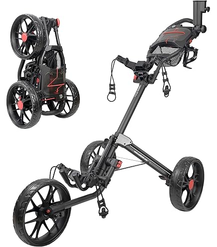 Amazon | CaddyTek CaddyLite 11.5 V3 ゴルフプッシュカート - 3輪軽量